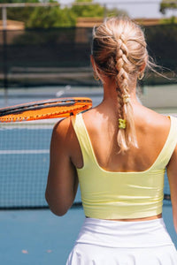 Tennis - Small Spiral Hair Coils, Hair Ties, 3-pack