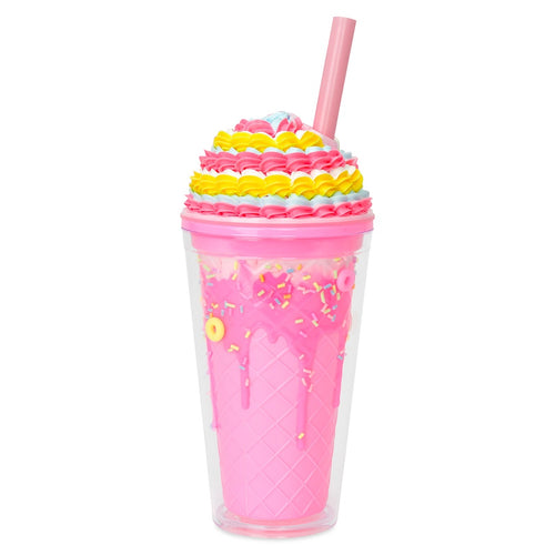 Pink Frosted Tumbler