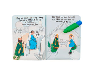 Nativity Water Color Wizard Book