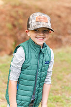 Puffer Vest Posy Green