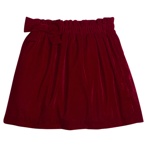 Paperbag Bow Skirt - Winterberry