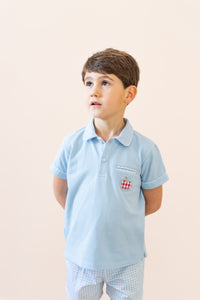 Back to School Boy Polo Set