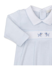 Premier Puppies Playsuit Light Blue Hand Embroidery