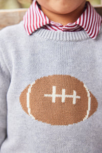 Intarsia Sweater Football