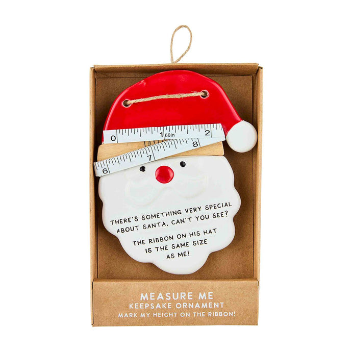 Santa Measure Me Keepsake Ornament