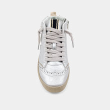 Paulina Sneaker, White Silver