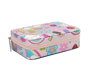 Fun Print Compact Jewelry Box