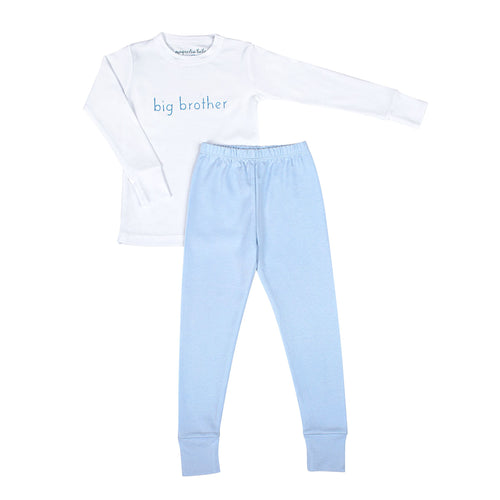 Big Brother Embroidered Pajama Set