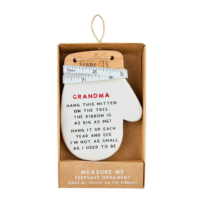 Mitten Measure Me Keepsake Ornament