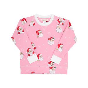 Cassidy Comfy Crewneck
Dear Santa (Hamptons Hot Pink) with Worth Avenue White