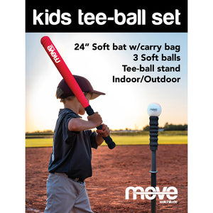 T-Ball Set -Toy Baseball Tee