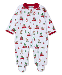 Christmas Pups Pajama, Footie