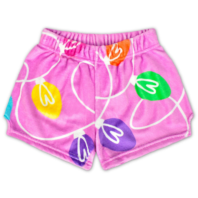 Tinsel and Glow Plush Shorts