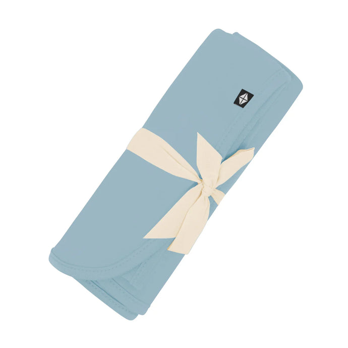 Dusty Blue Swaddle Blanket