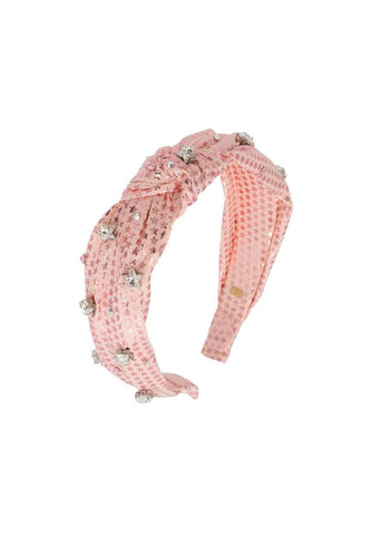 SHIMMER STAR JEWEL HEADBAND PINK