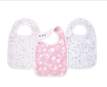 ma fleur
BOUTIQUE COTTON MUSLIN SNAP BIBS 3 PACK