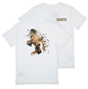 White Saints Football Dri Fit