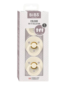 BIBS Try-It Collection Ivory - 3 Pack Size 1