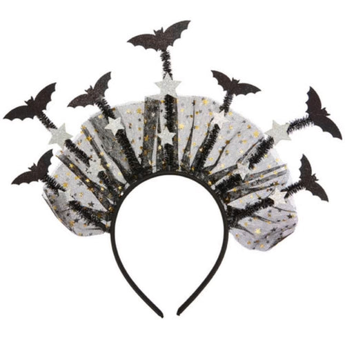 Halloween Headband - Bats & Stars