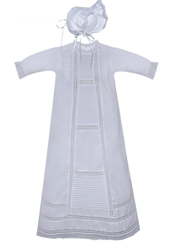White Logan Christening Gown
