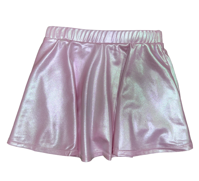 Metallic Pink Skirt