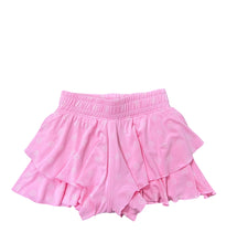 Floral Ruffle Short, Candy Pink
