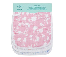 ma fleur
BOUTIQUE COTTON MUSLIN SNAP BIBS 3 PACK