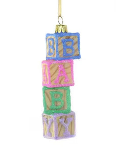 Baby Blocks Ornament