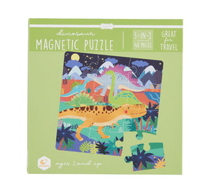 Dino Magnetic Puzzle Book