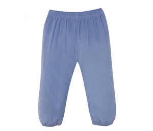 Steel Blue Corduroy Elastic Pant