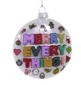 Merry Everything Ornament