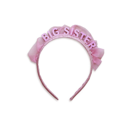 Headband Big sister-Pink