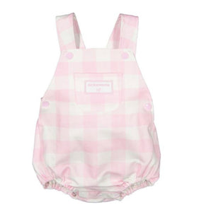 Exclusive Buffalo Check Romper, Pink