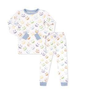 Park Blue Peek-A-BOO Sweet Pea PJ Set