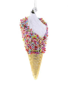 Sprinkles on Ice Cream Ornament