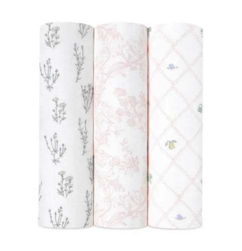 french floral
BOUTIQUE SILKY SOFT SWADDLES 3 PACK