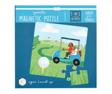 Sports Magnetic Puzzle Book