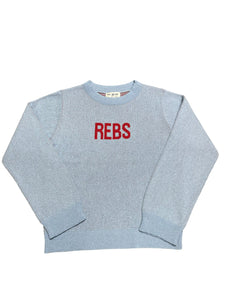 Powder Blue REBS Crewneck Sweater