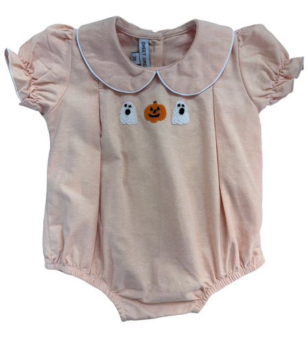 Orange Chambray Ghost Girl Bubble