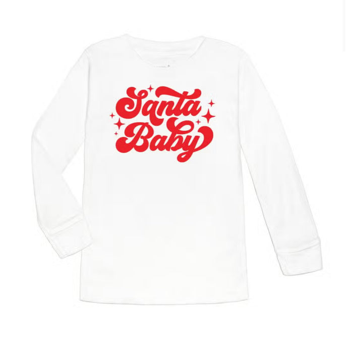 Santa Baby Christmas Long Sleeve Shirt