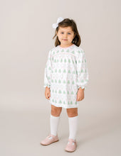 Mother May I Dress Long Sleeve - Oh Christmas Tree, Pensacola Pink