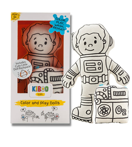 Boy Astronaut with Mini Space Pack