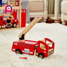 Wooden Fire Engine