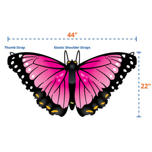 Dress-Up Butterfly Wings- Pink Morpho