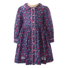 Snowdrop Floral Button-Front Dress