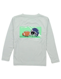 Boys Performance Tee LS Gametime Chrome