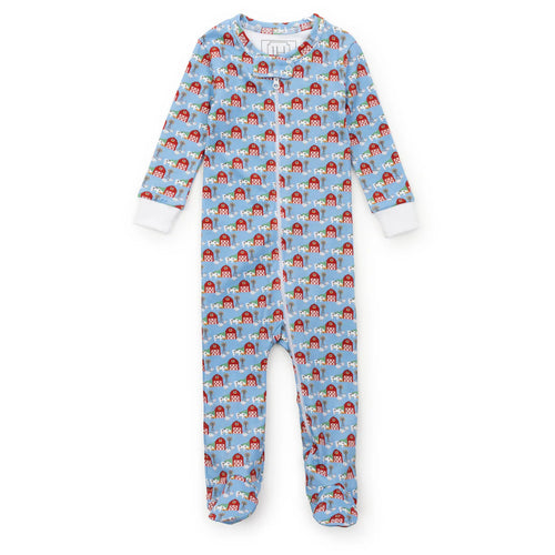 PARKER ZIPPER PAJAMA - ON THE FARM