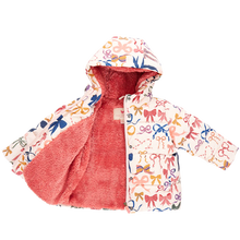 kids pete puffer - bows on bows pink