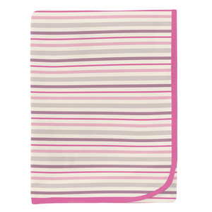 Print Swaddling Blanket Whimsical Stripe