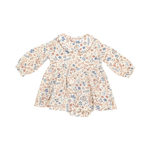 PETER PAN COLLAR BUBBLE W/ SKIRT - WESTERN FLORAL